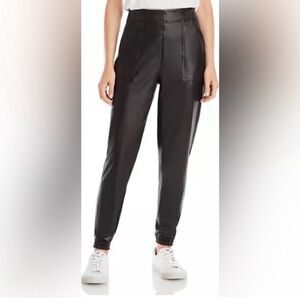 Spanx leather joggers